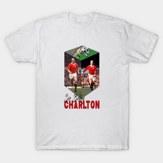 Sir Bobby Charlton Legend T-Shirt by WikiDikoShop